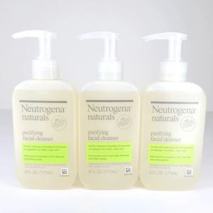 Neutrogena Naturals Purifying Facial Cleanser Face Wash 6oz NEW Discontinued (3)